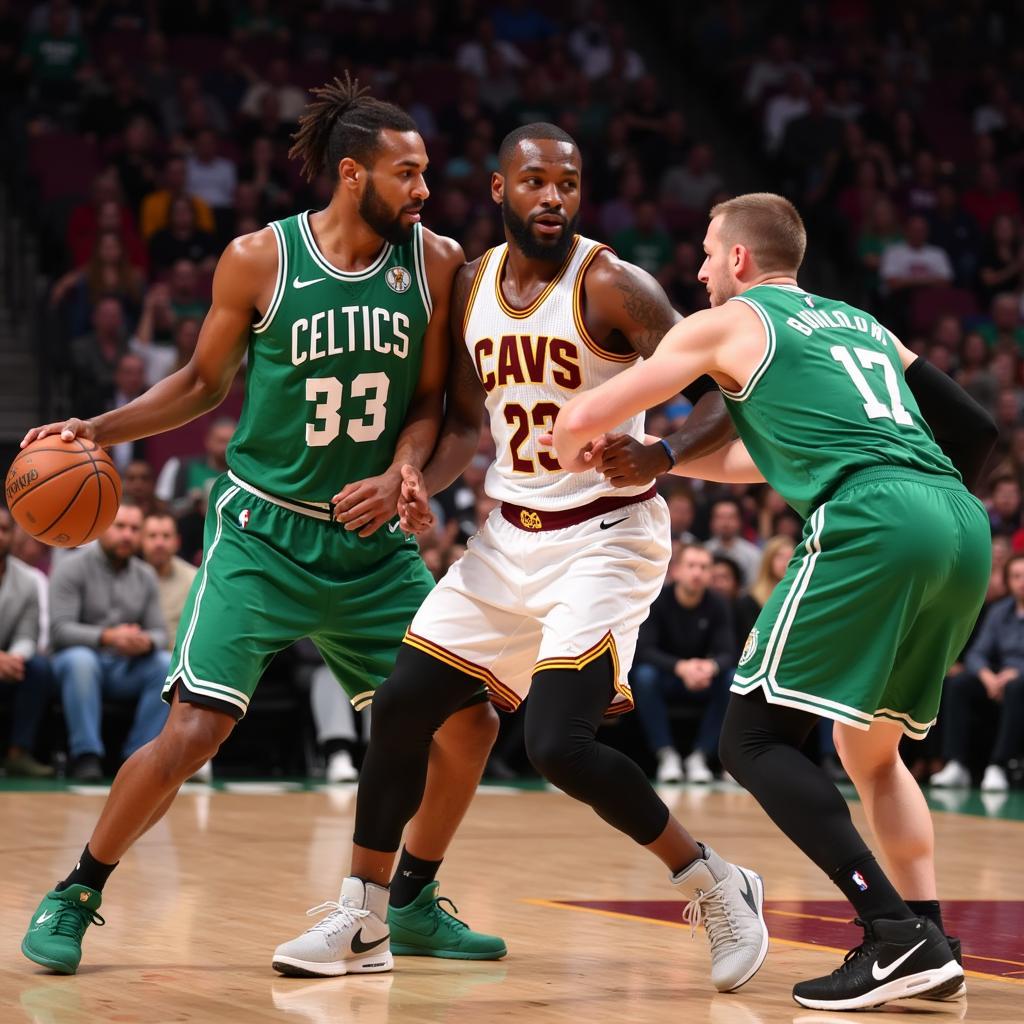 Cavs Gặp Khó Khăn Trước Sức Ép Của Celtics Trong Game 1