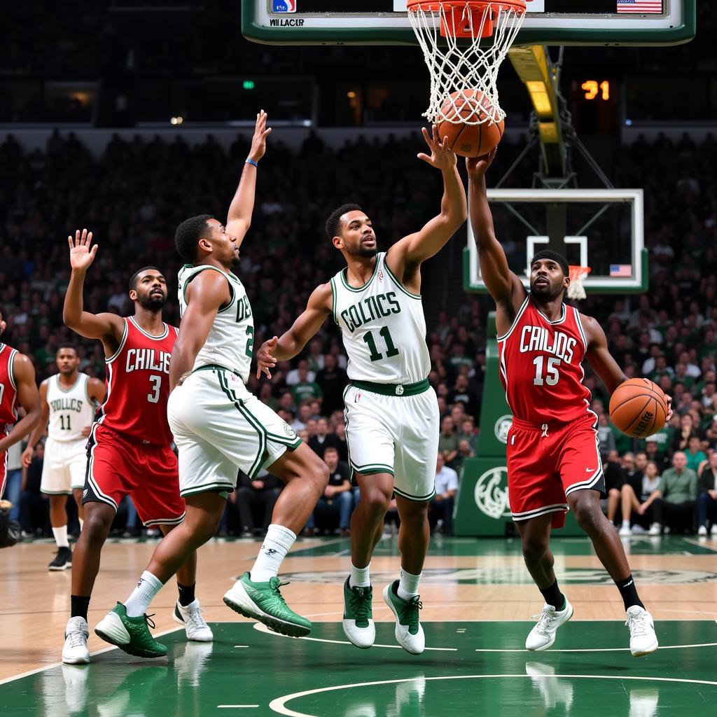 Đối đầu kịch tính giữa Celtics và Bucks