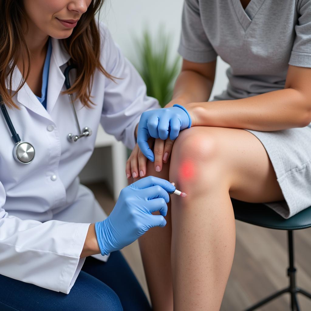 Diagnosing Cellulitis and Septic Arthritis