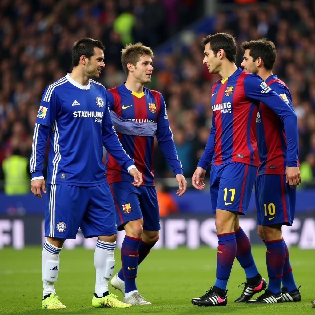 Tinh thần thể thao trong trận Chelsea vs Barca 2009