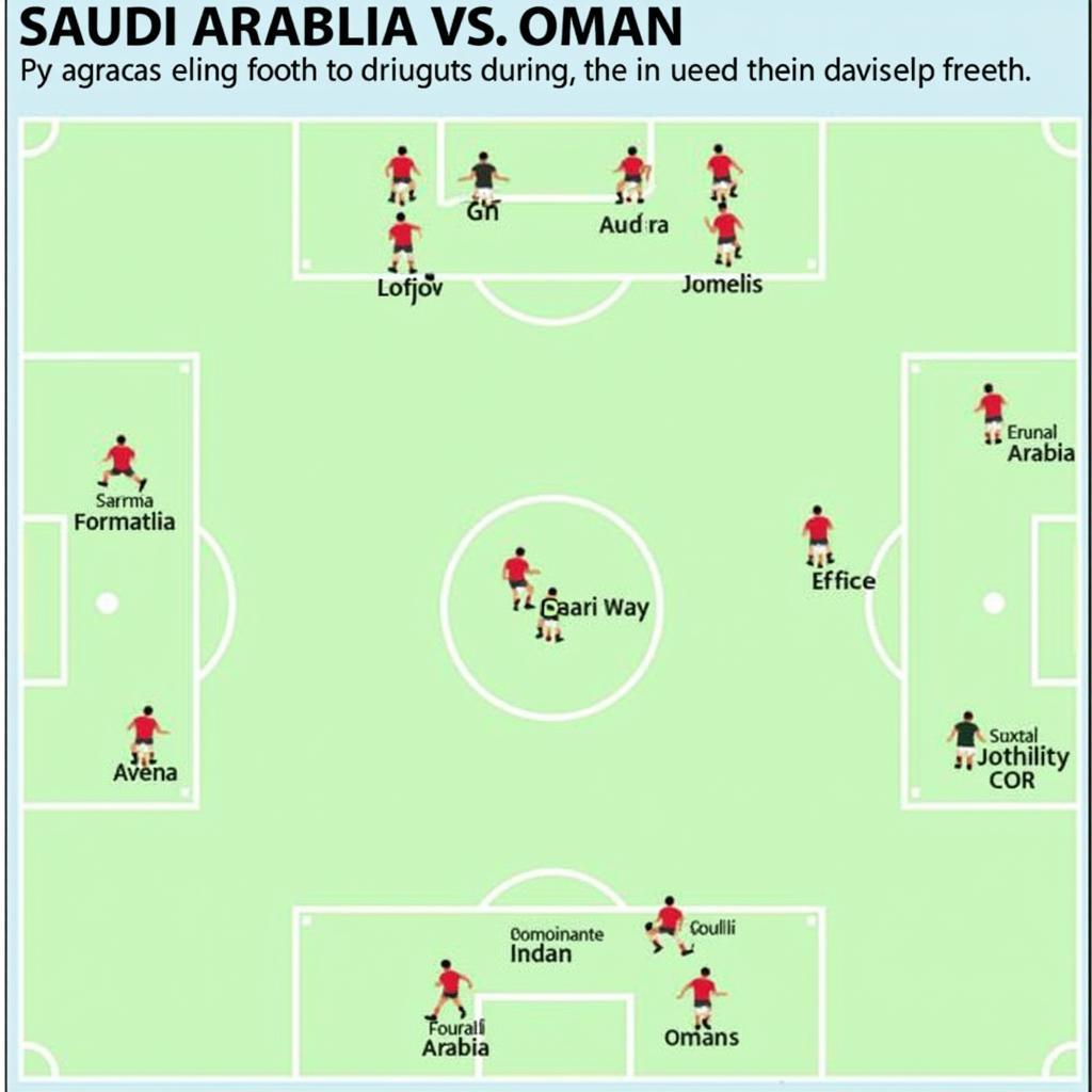 Chiến thuật của Ả Rập vs Oman