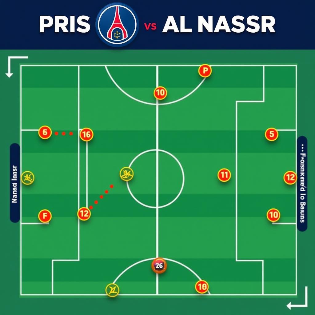 Chiến thuật PSG vs Al Nassr