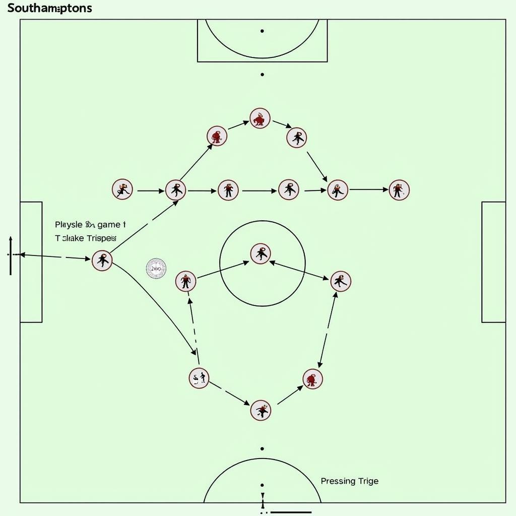 Chiến thuật Southampton vs đối thủ