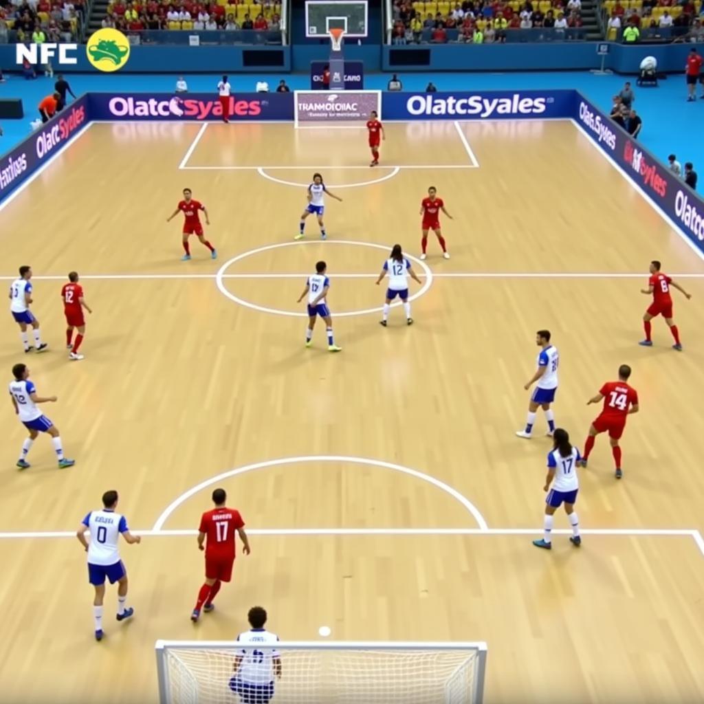 Chiến thuật của Việt Nam khi đối đầu với Brazil trong futsal