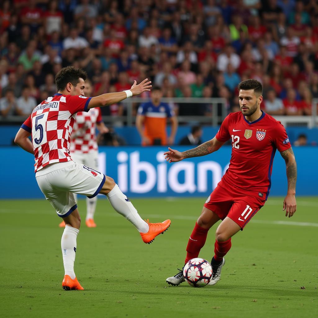 Loạt sút luân lưu giữa Croatia và Nhật Bản tại World Cup 2022