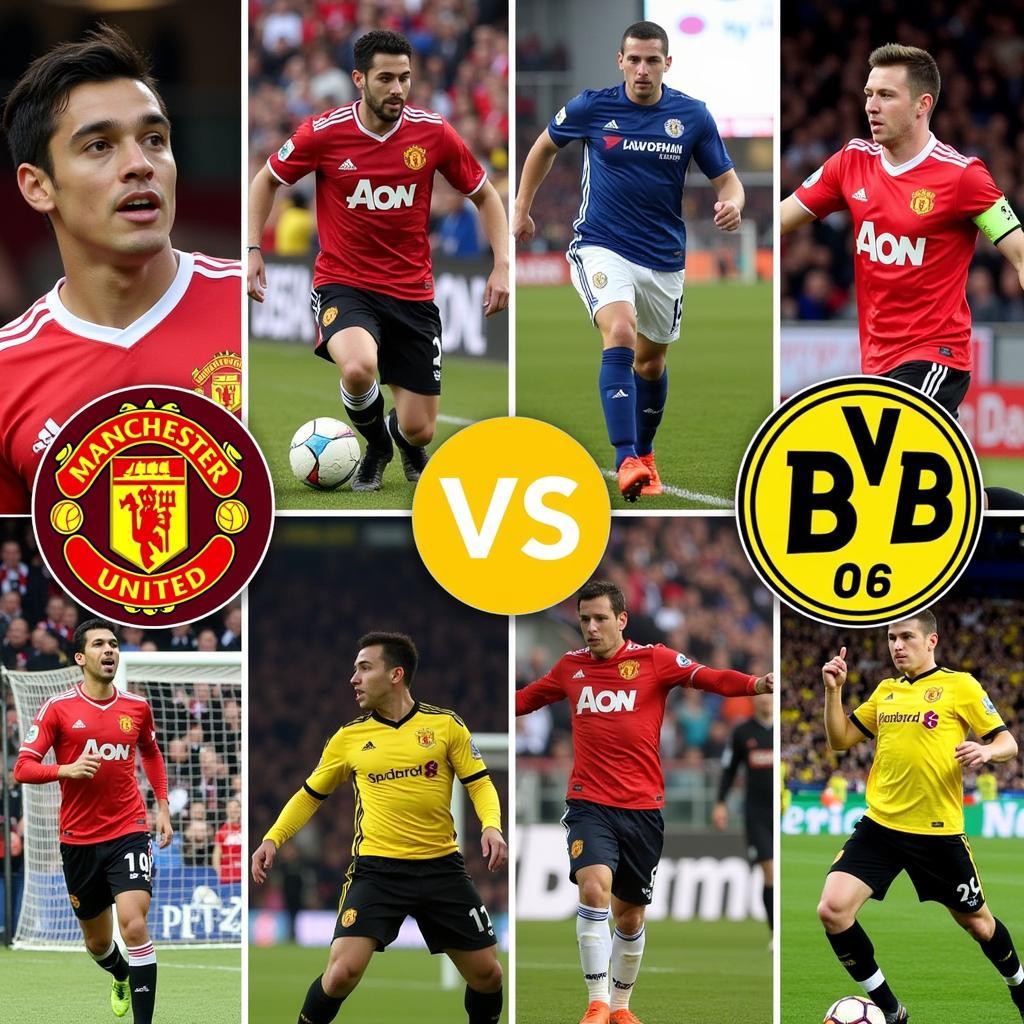 Cuộc đối đầu giữa Manchester United và Dortmund