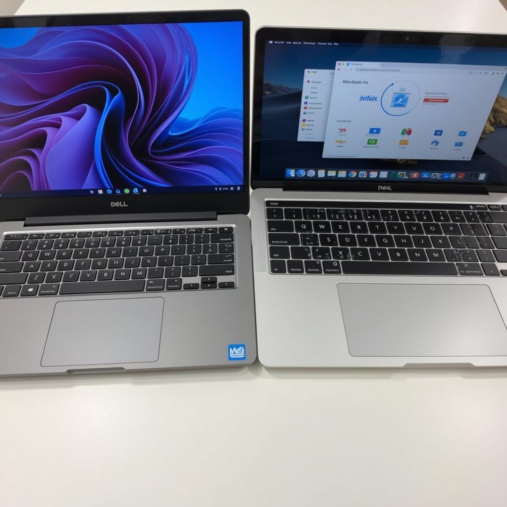 So sánh thiết kế Dell XPS 15 và Macbook Pro