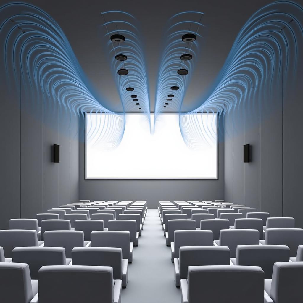 Dolby Atmos với âm thanh đa chiều từ trên cao xuống