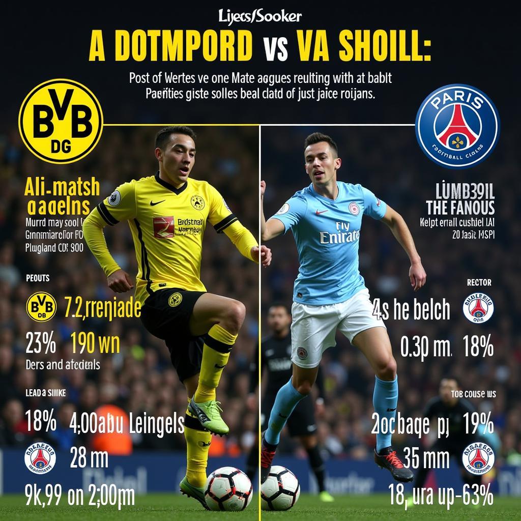 Lịch sử đối đầu Dortmund vs PSG