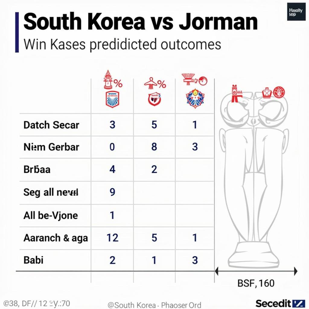 Dự đoán kết quả Hàn Quốc vs Jordan