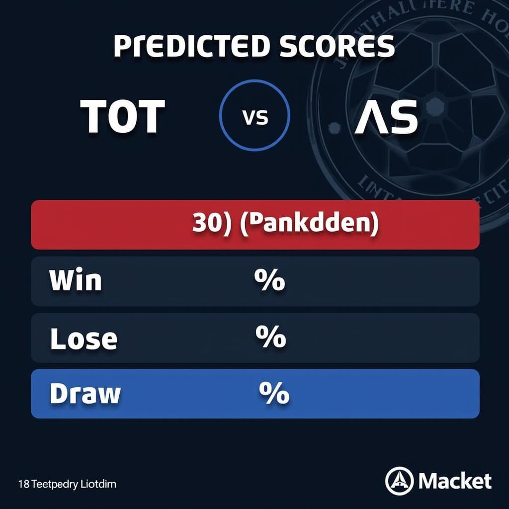 Dự đoán kết quả trận đấu TOT vs AS