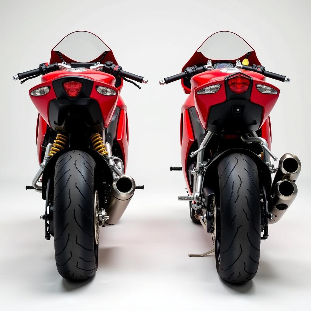 Thiết kế Ducati 899 và 959