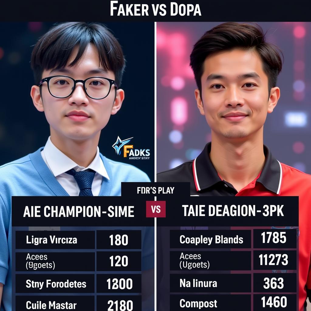 Faker và Dopa so sánh kỹ năng