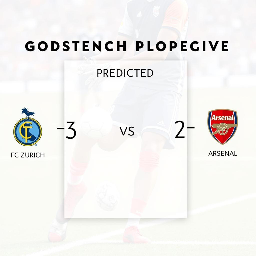 Dự đoán tỷ số trận đấu FC Zurich vs Arsenal