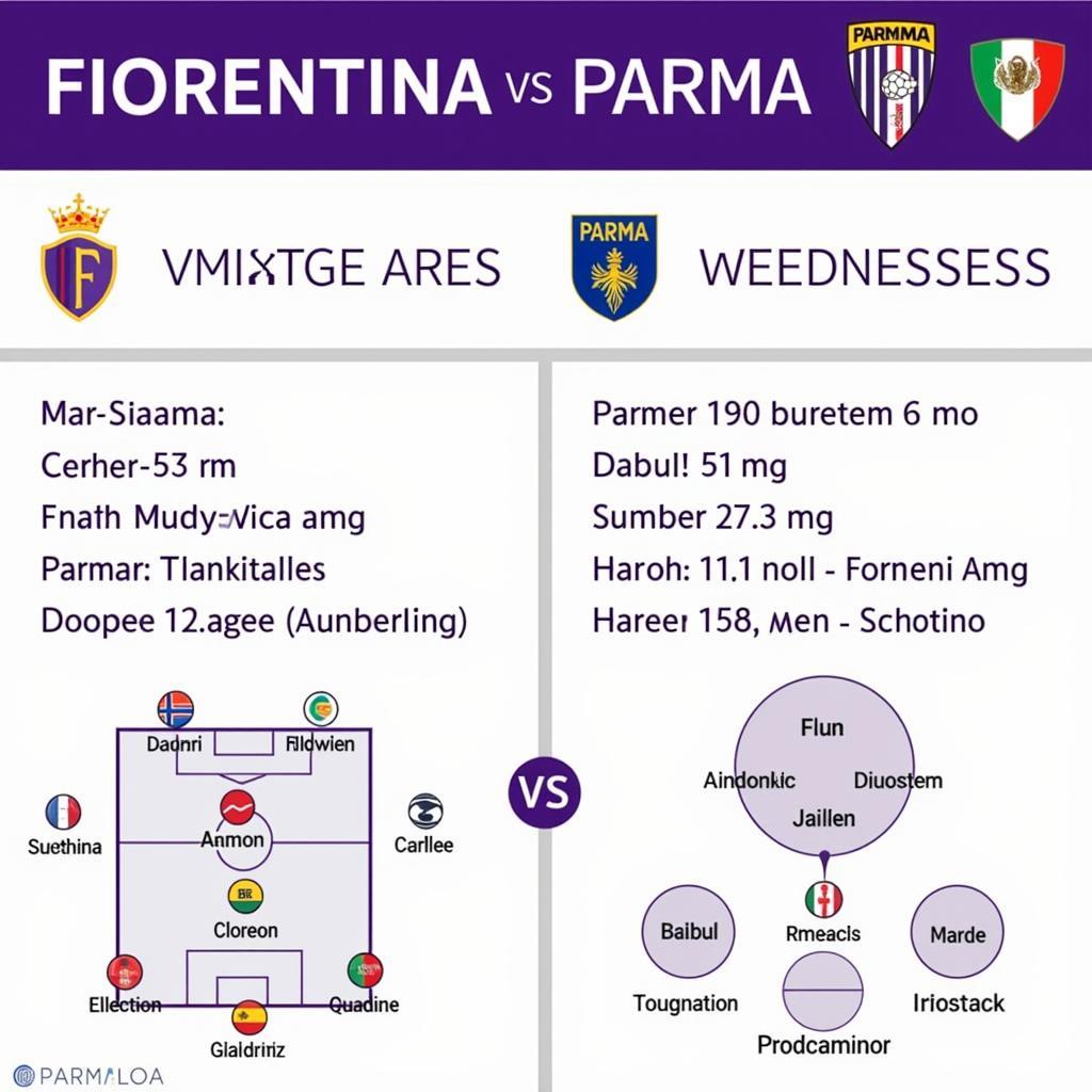 Phân tích sức mạnh giữa Fiorentina và Parma