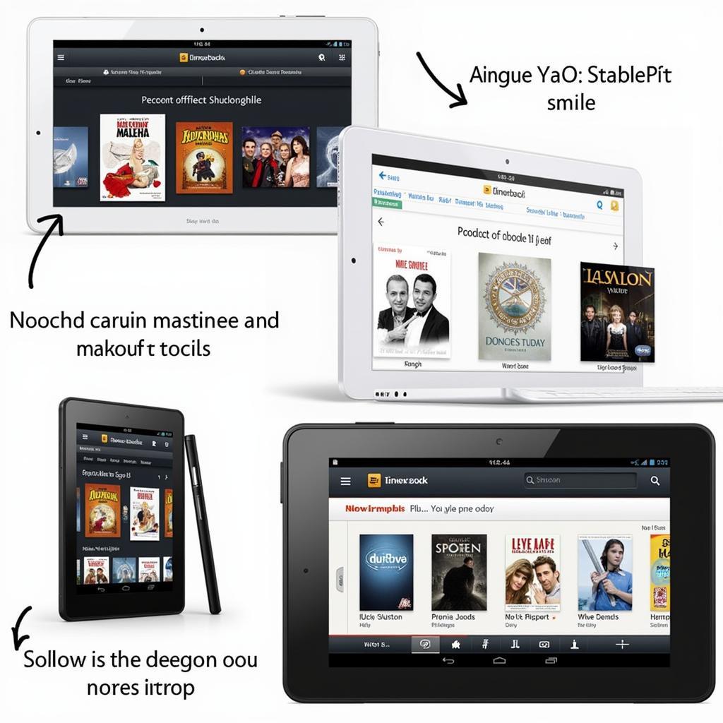 Fire OS trên máy tính bảng Kindle