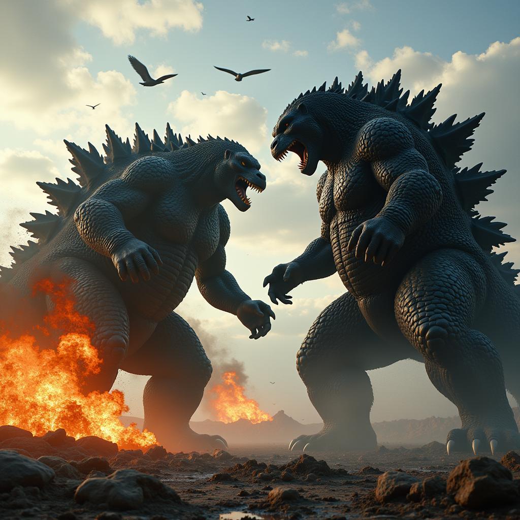 Godzilla vs Kong: Đối đầu kinh điển