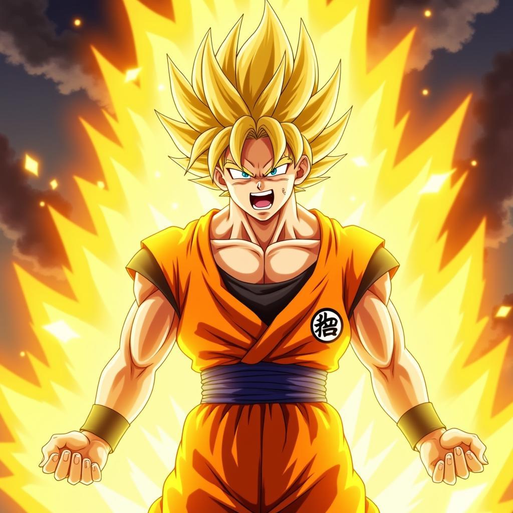 Goku Biến Hình Super Saiyan