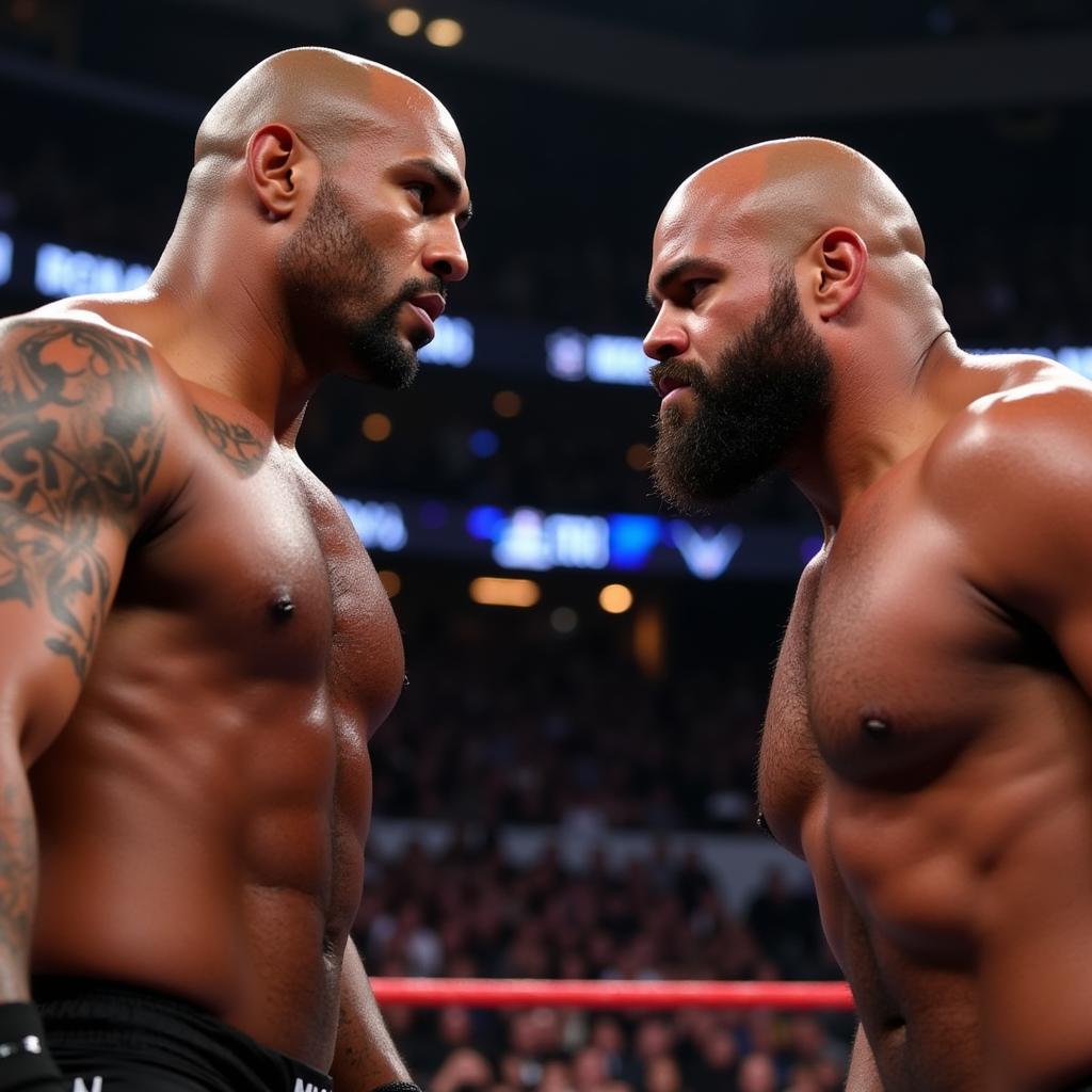 Goldberg và Bobby Lashley đối đầu tại Crown Jewel 2021