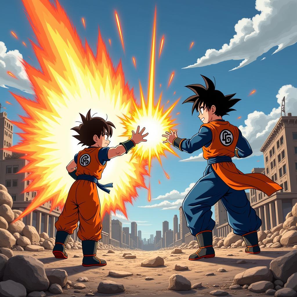 Ai sẽ chiến thắng trong trận chiến Goten vs Gohan GT?