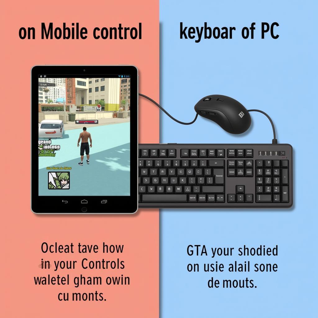 So sánh Điều Khiển GTA SA Mobile và PC