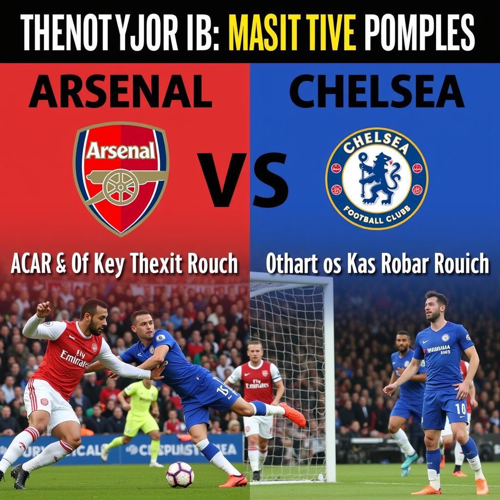 Highlight Arsenal vs Chelsea: Trận đấu đỉnh cao