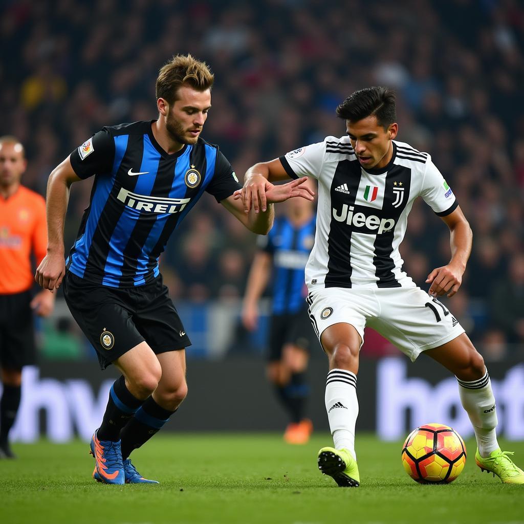 Inter vs Juventus cuộc đối đầu chưa có hồi kết