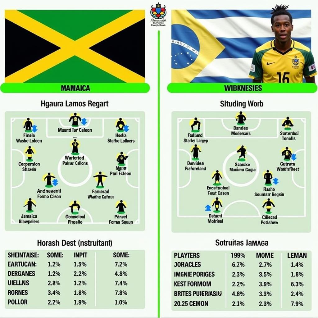 Phân tích lực lượng Jamaica vs Honduras: So sánh đội hình, chiến thuật và phong độ