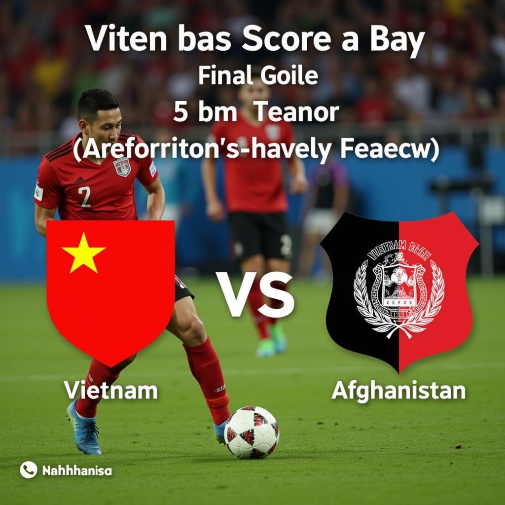 Kết quả Việt Nam vs Afghanistan trận đấu gần nhất