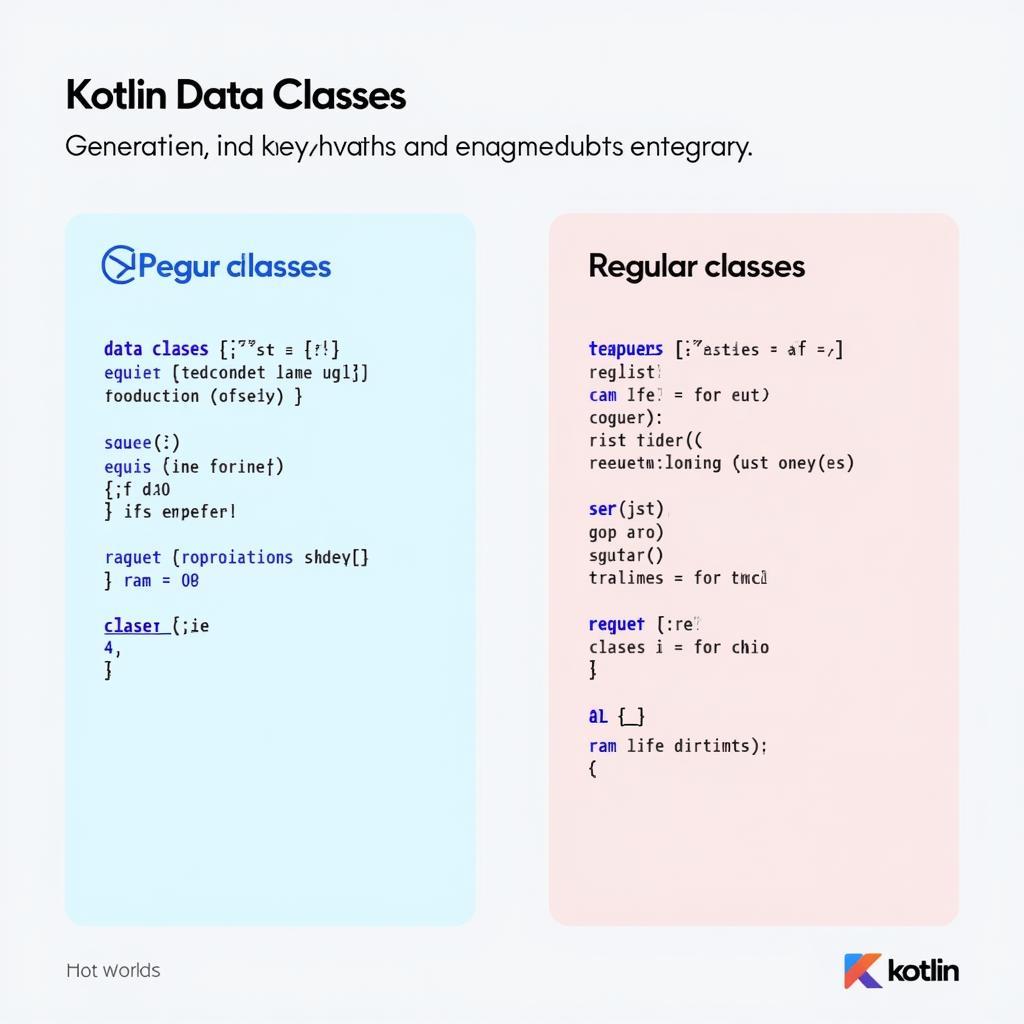 So sánh Kotlin Data Class và Class