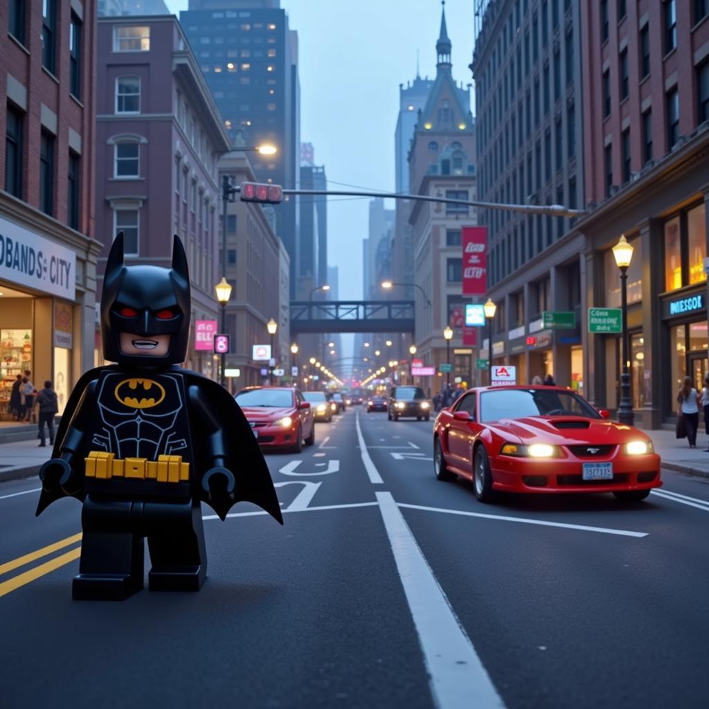 Thế giới mở trong Lego Batman 2