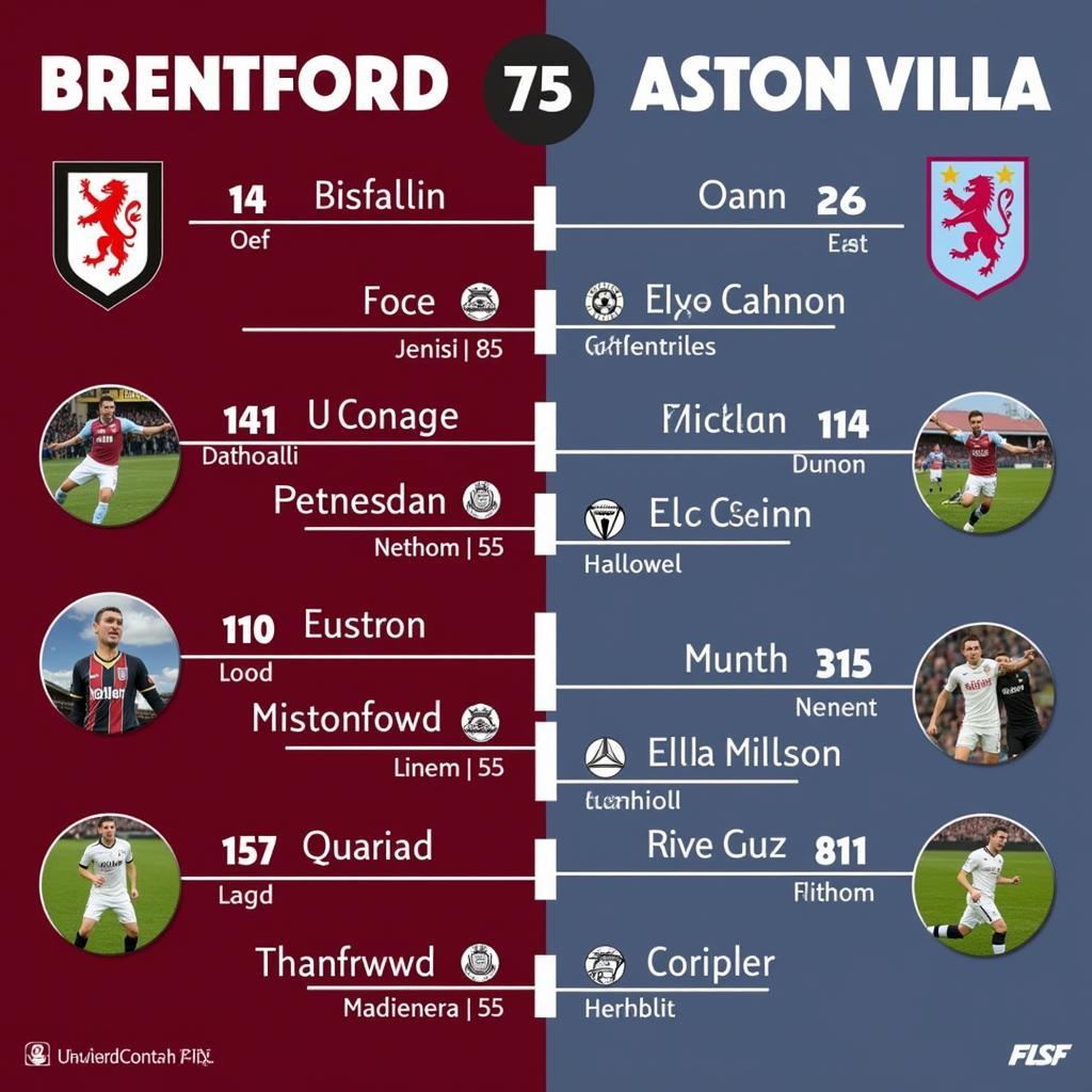 Lịch sử đối đầu giữa Brentford và Aston Villa