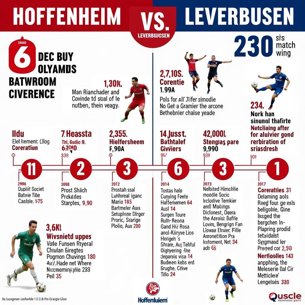 Lịch sử đối đầu Hoffenheim vs Leverkusen: Những trận cầu kinh điển