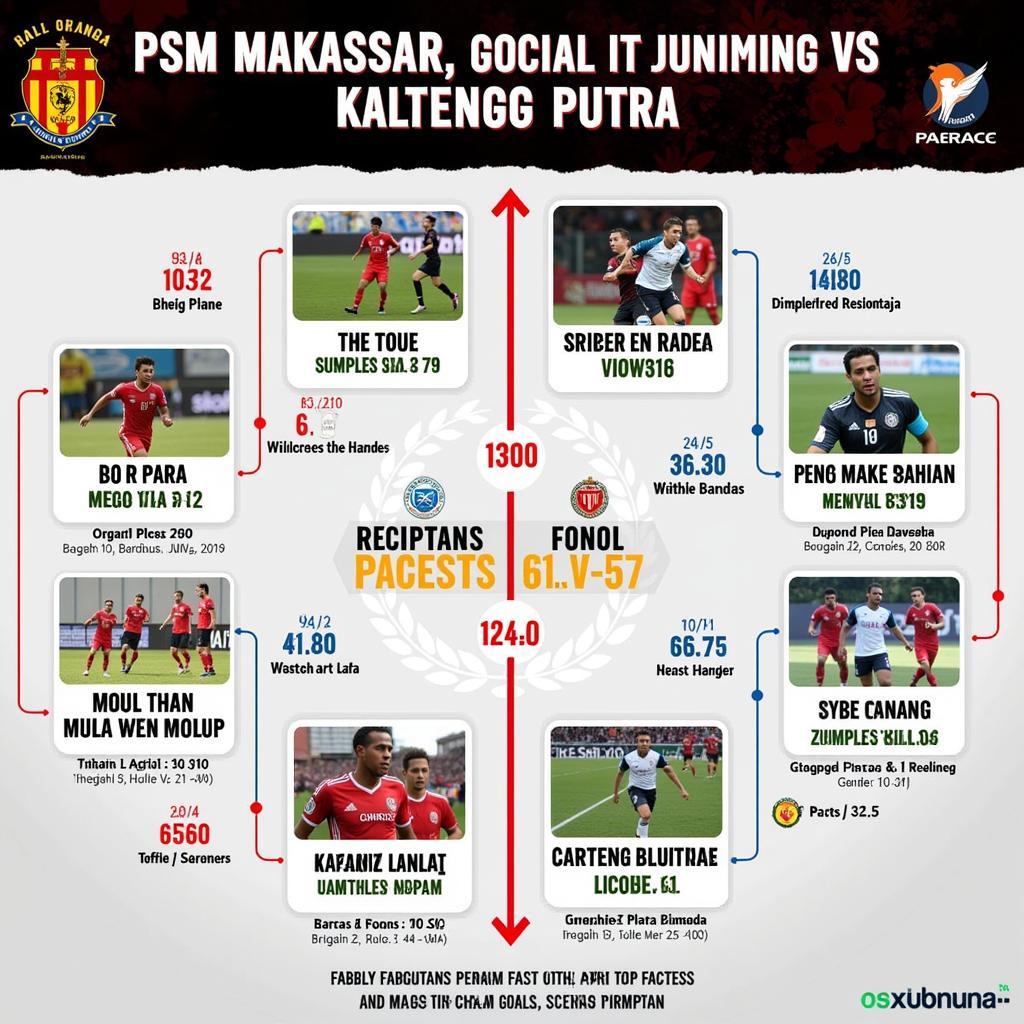 Lịch Sử Đối Đầu PSM Makassar và Kalteng Putra