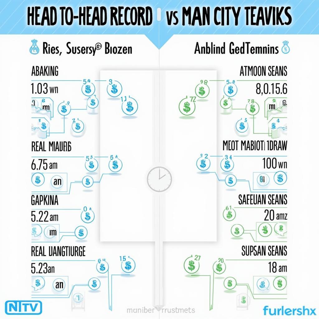 Lịch sử đối đầu Real vs Man City