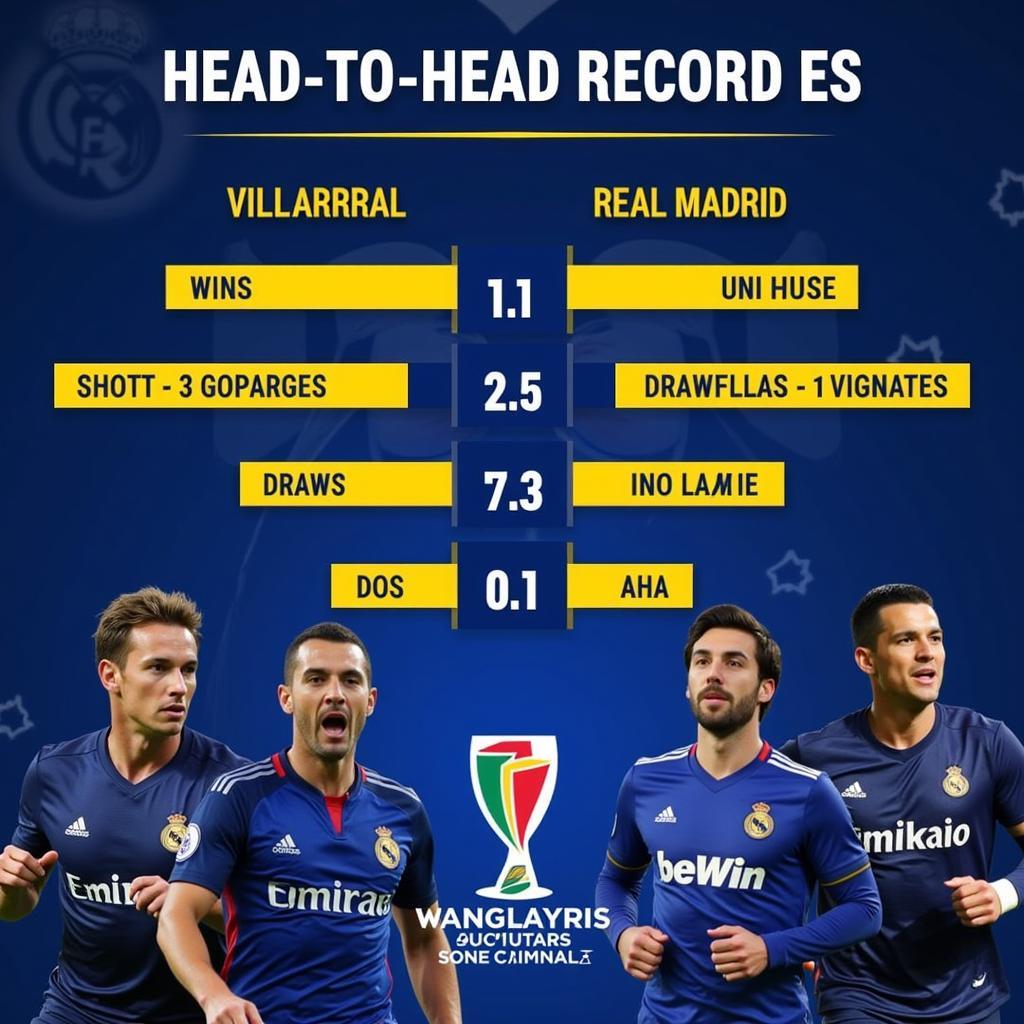 Lịch sử đối đầu giữa Villarreal và Real Madrid