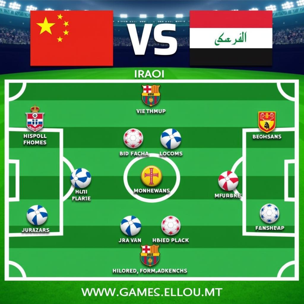 Lịch Thi Đấu Việt Nam vs Iraq: Đội Hình