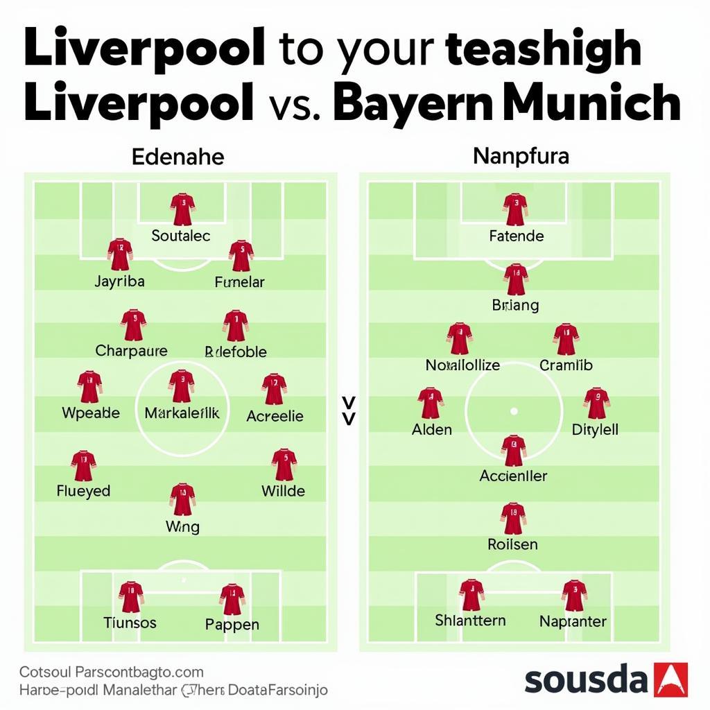 Liverpool - Bayern Munich: So Sánh Đội Hình