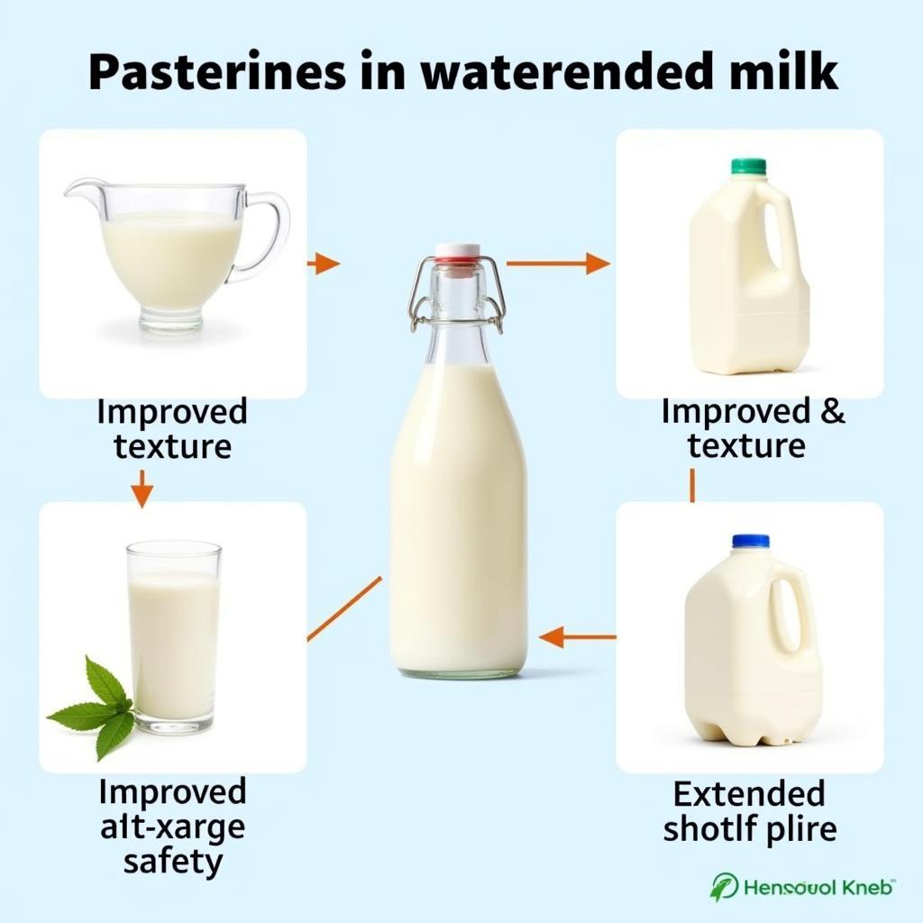 Lợi ích của sữa Homogenized và Pasteurized