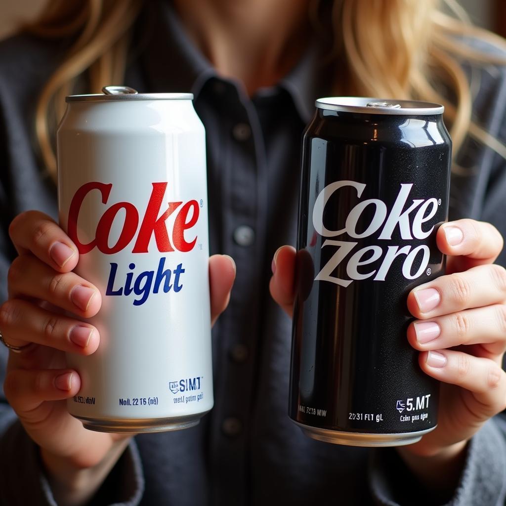 Lựa chọn Coke Light hay Coke Zero?