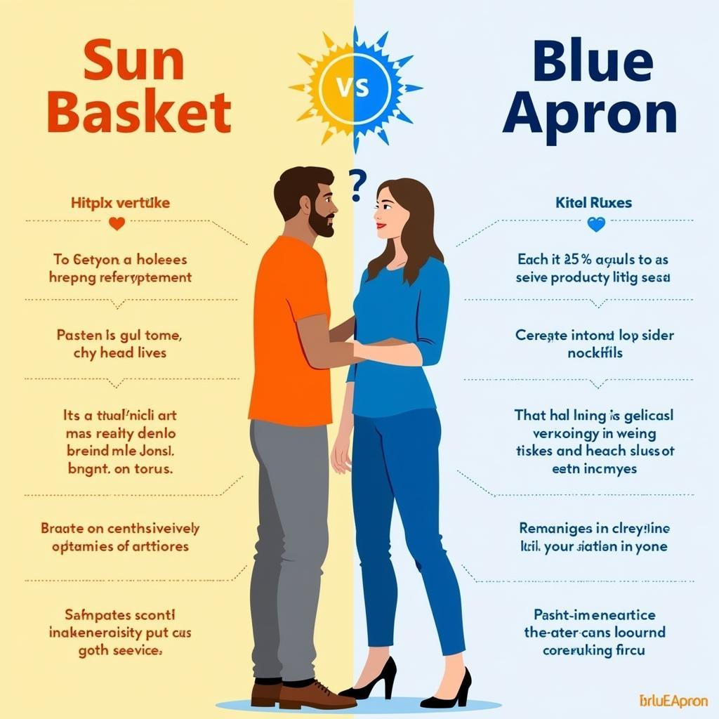 Lựa chọn phù hợp Sun Basket và Blue Apron