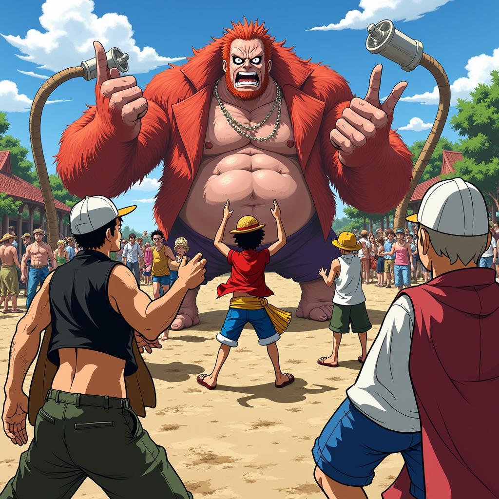 Luffy và đồng minh đối đầu Big Mom