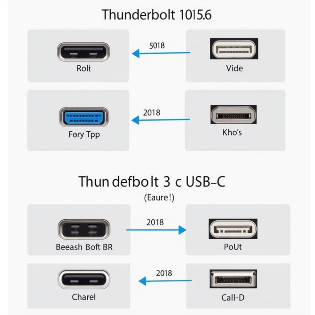 So sánh cổng kết nối Mac Pro 2015 và 2016