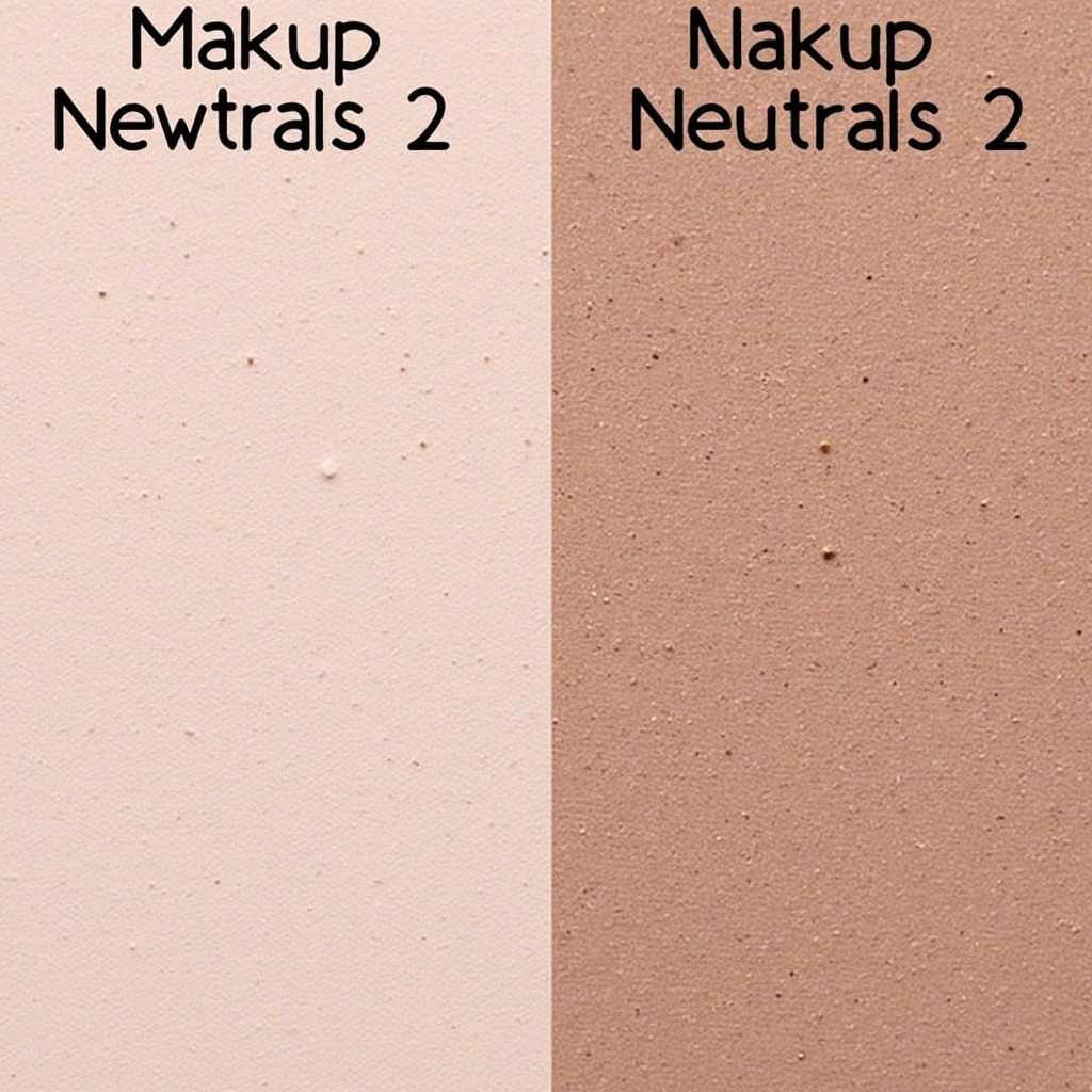 So Sánh Chất Phấn Makeup Revolution Newtrals vs Neutrals 2