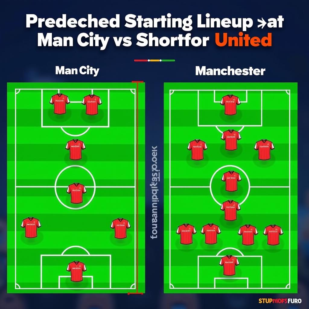 Man City vs Manchester United: Đội hình ra sân dự kiến