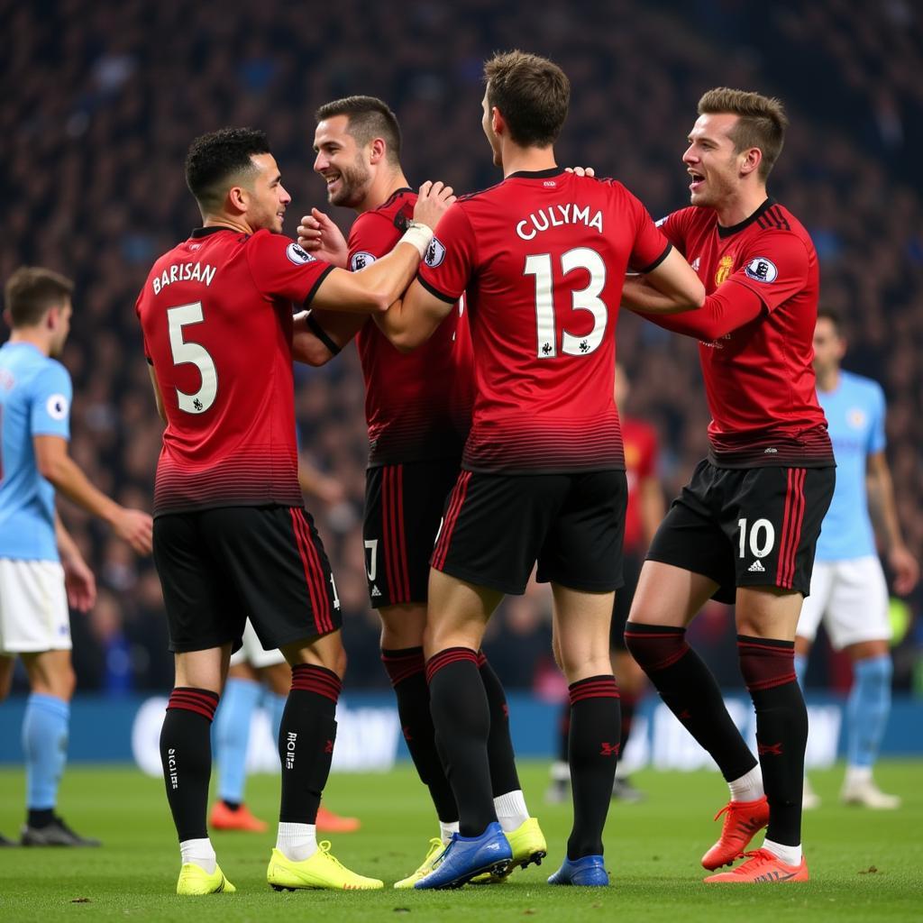 Manchester United lội ngược dòng trước Man City