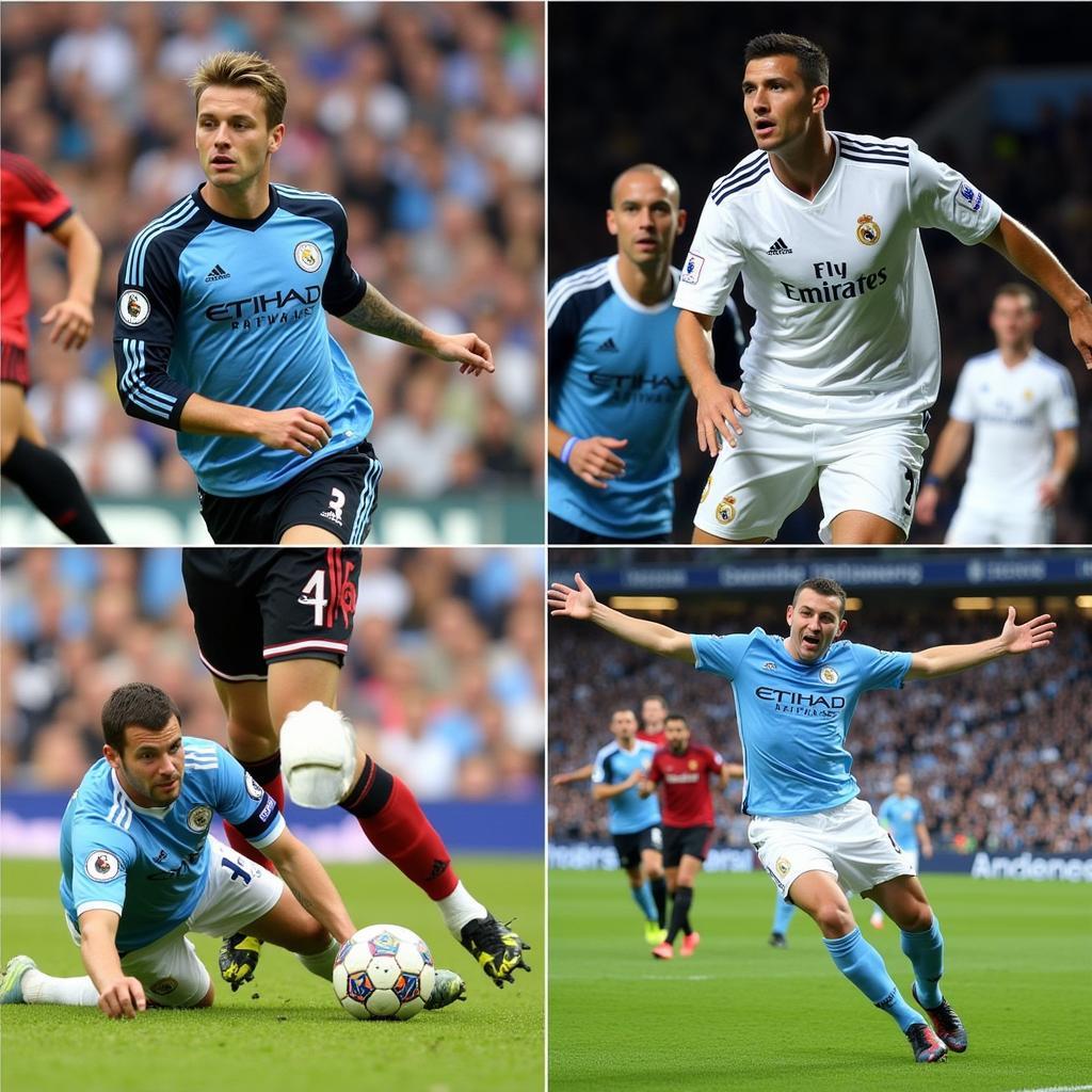 Manchester City vs Real Madrid: Những khoảnh khắc đáng nhớ