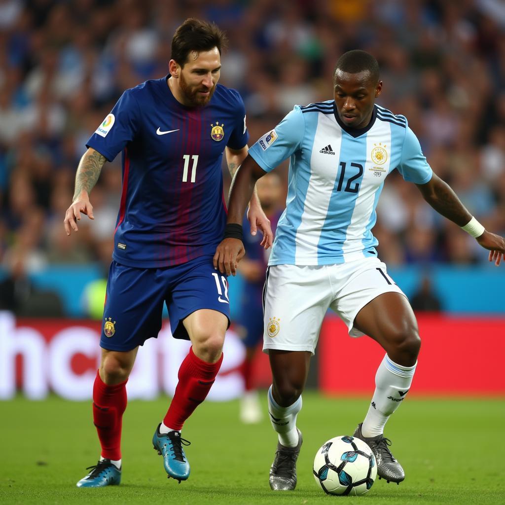 Messi và Mbappe Đối Đầu Đỉnh Cao