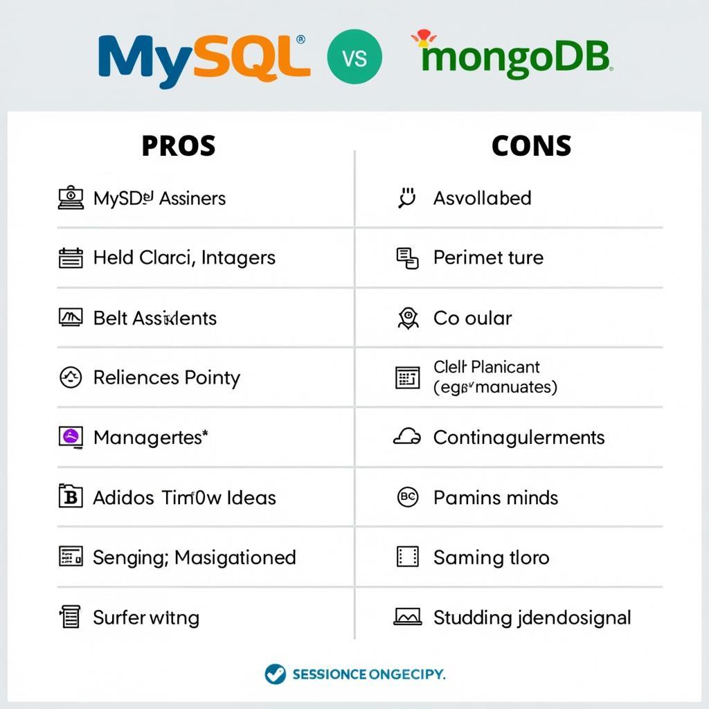 Ưu và nhược điểm của MySQL và MongoDB