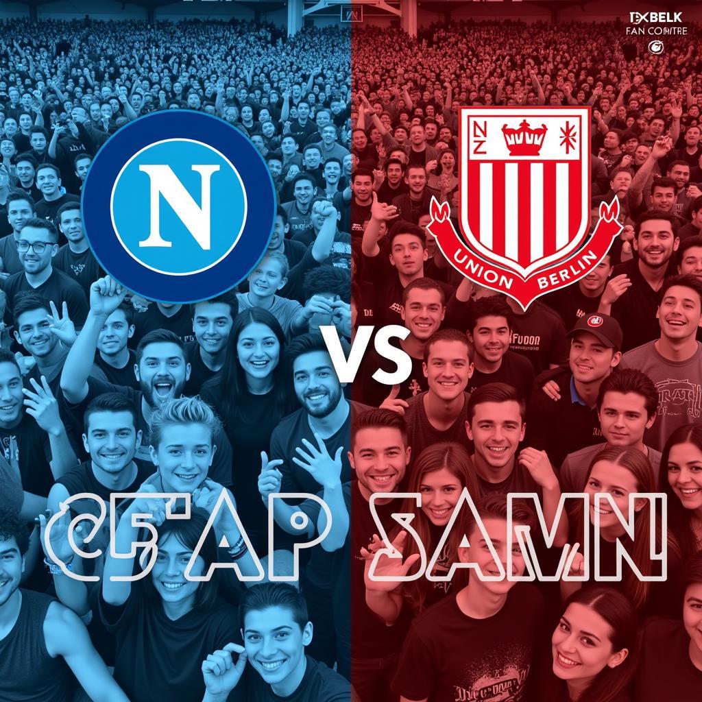 Cổ động viên Napoli và Union Berlin